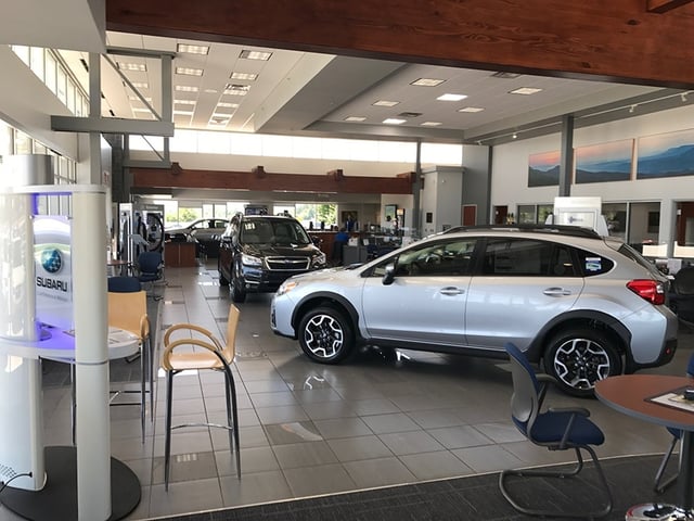 Adventure Subaru showroom