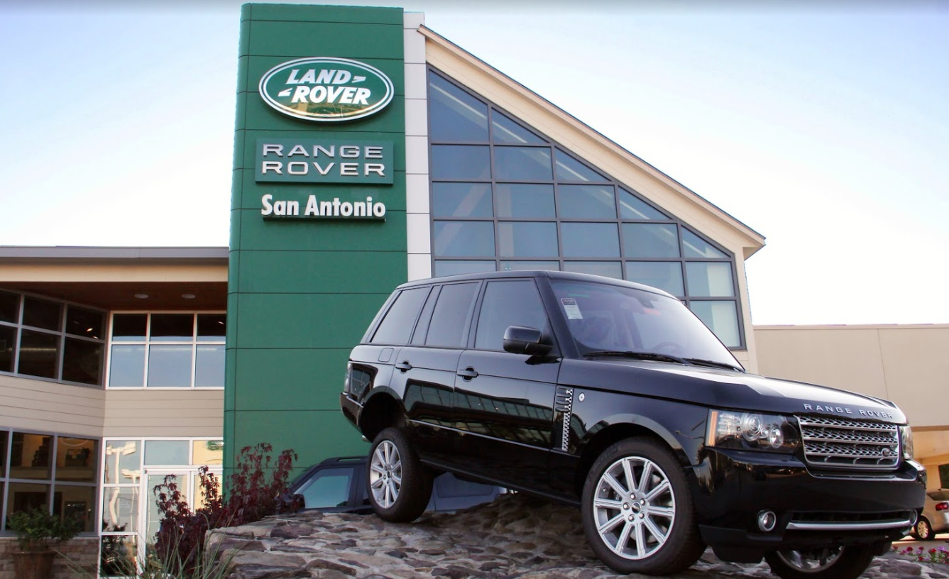 JLR san antonio retailer outside