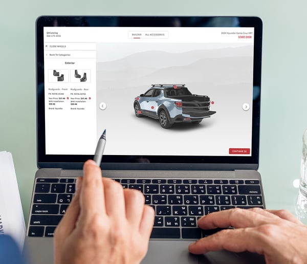 Configurator on the Insignia Group system