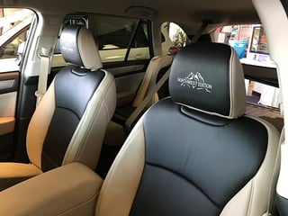 Car Seats on the showroom