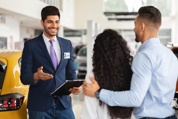 car dealership salesperson