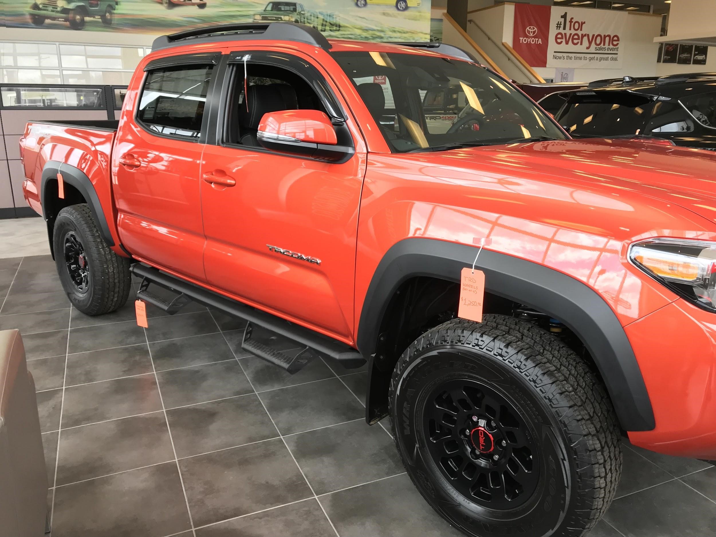 Toyota Dealer Accessory S In High Gear Twin Cities Toyota Showroom Vehicle