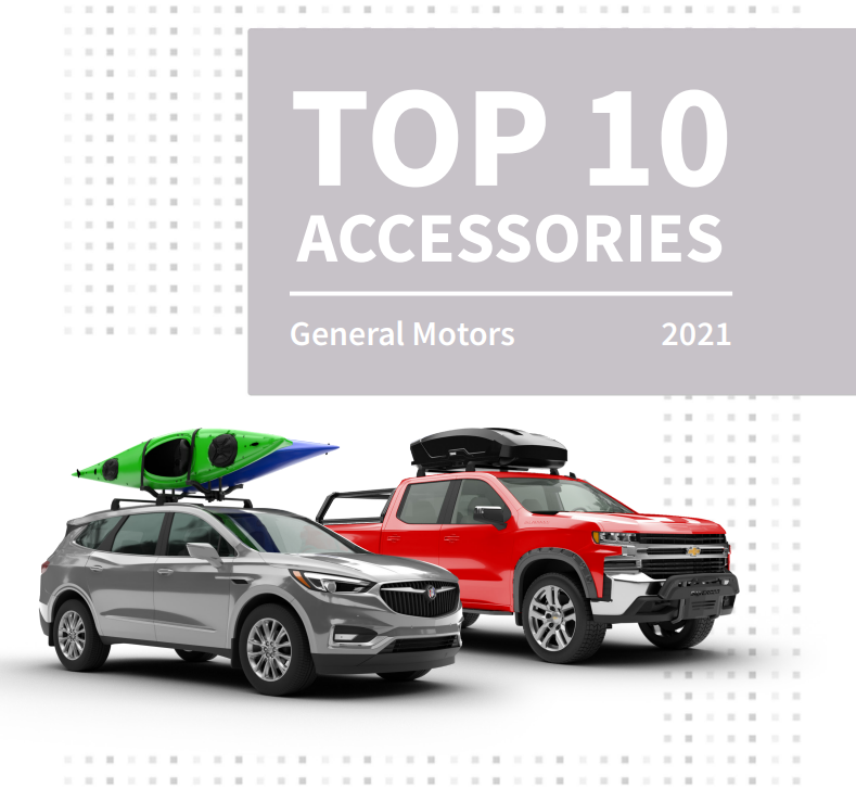 top 10 gm accessories sold in 2021
