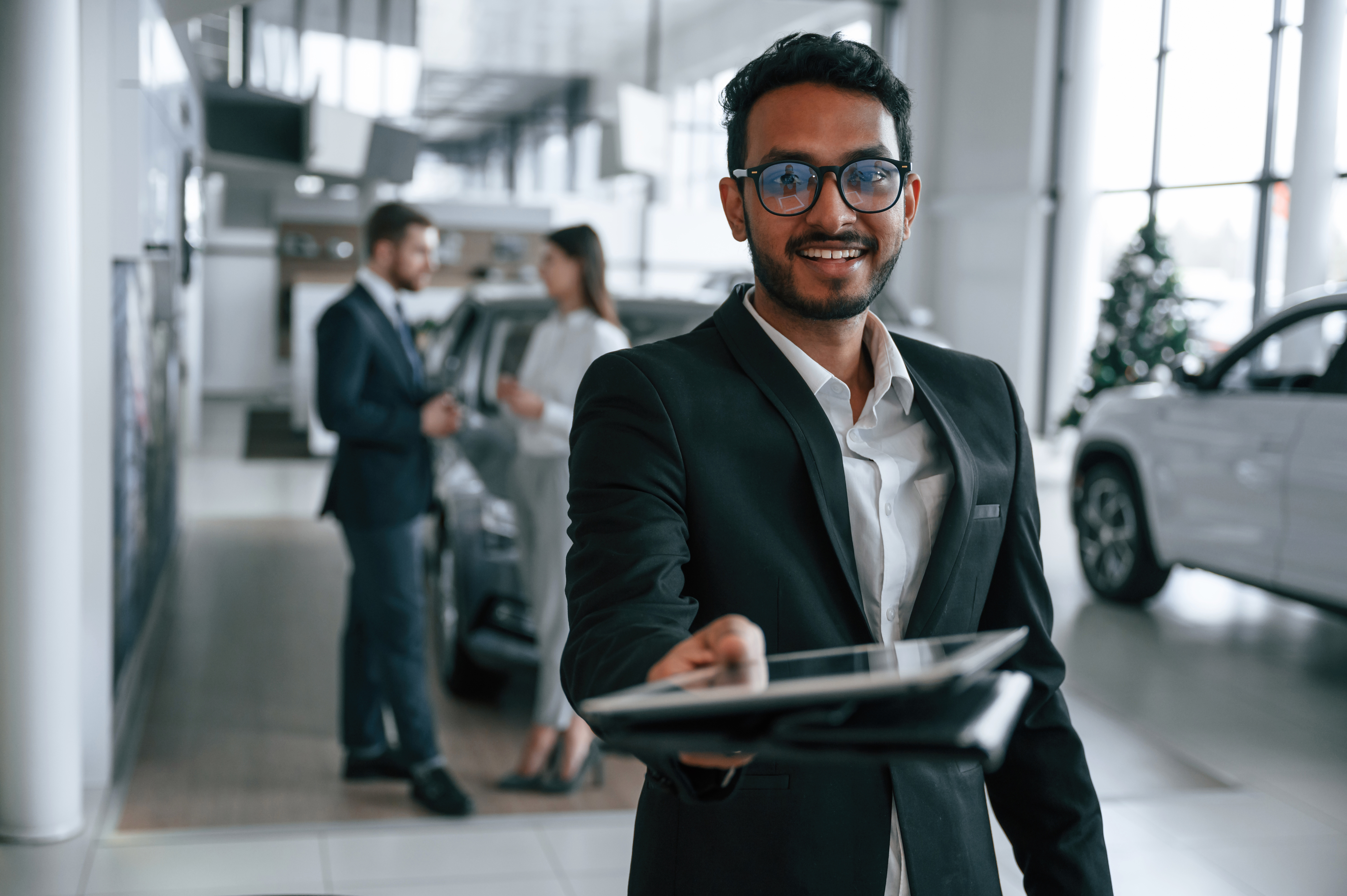A Ford displayed on the Insignia Group system